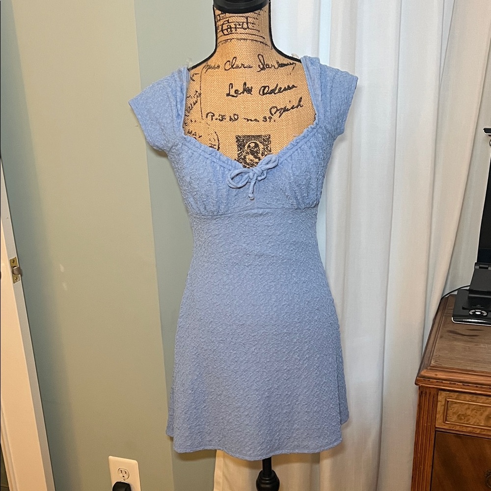 LUSH Light Blue Mini Dress